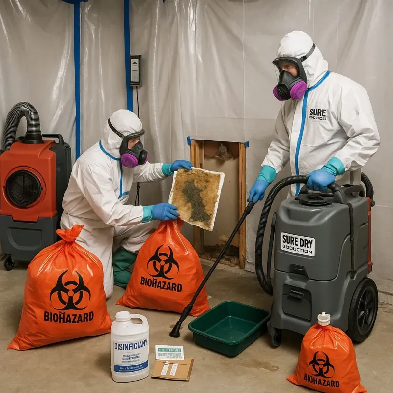 Contaminated Water Handling Protocols process in Washington County, TN